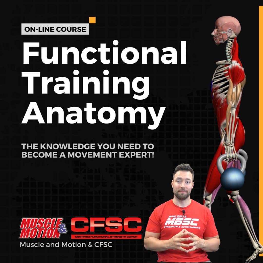 Functional Training Anatomy Online Course